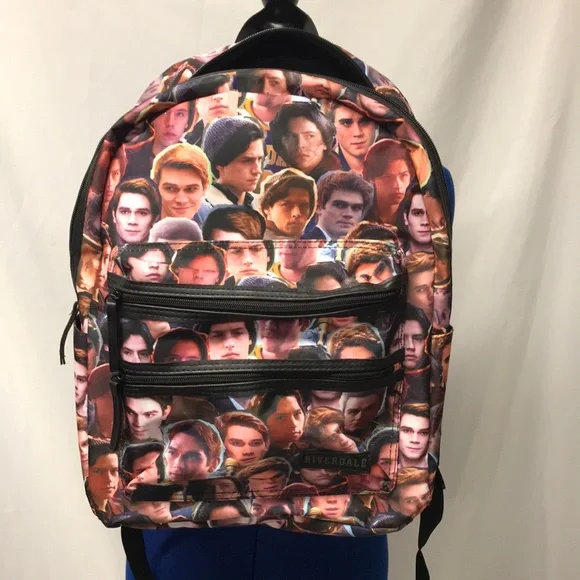 Riverdale Standard Size Backpack Riverdale Backpack School Book Bag Archie Jughead Bioworld  main image 3